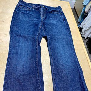 LOFT Original boot cut jeans, size 6 Petite.